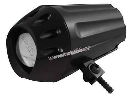 CONICAL ONE, housing black, bottom mount, projection light 50 mm with a shutter for high & low beam, H1 55 watt