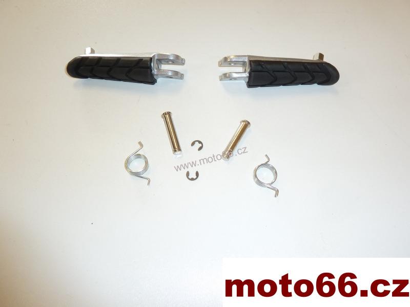 přední stupačky řidiče HONDA CB/CBR 600/1100 VFR 800/1200 levá nebo pravá