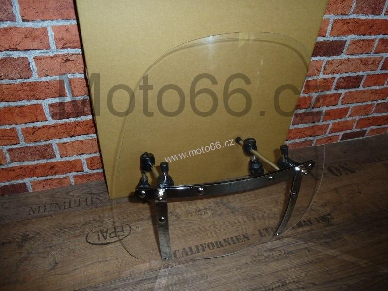 Plexi chopper čiré 42x45cm