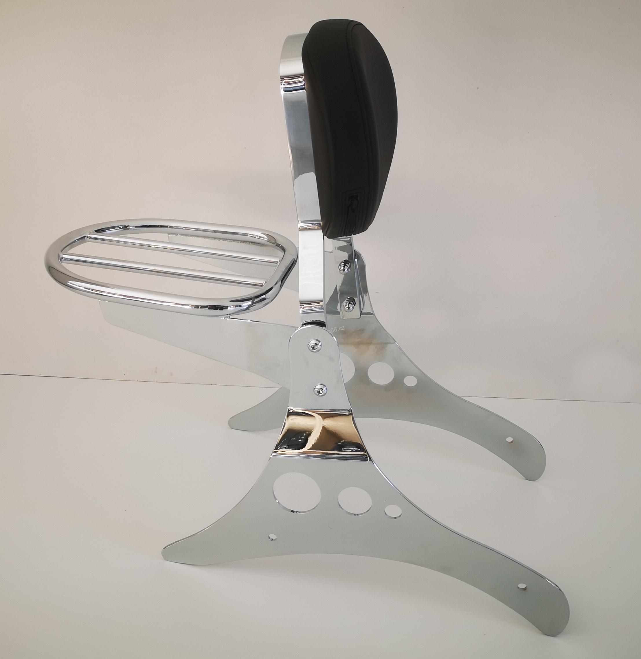 Opěrka spolujezdce Yamaha XV 1900 Midnight star s nosičem