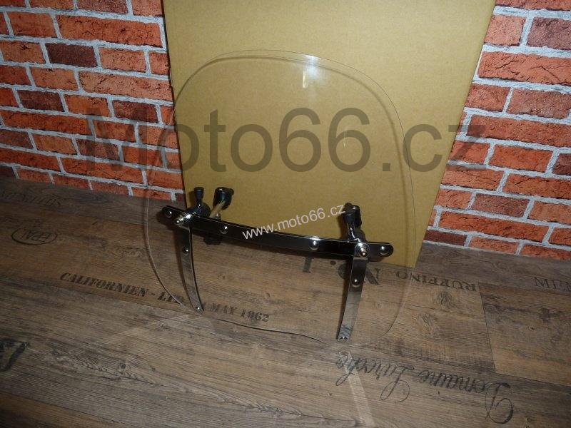 Plexi chopper čiré 42x45cm