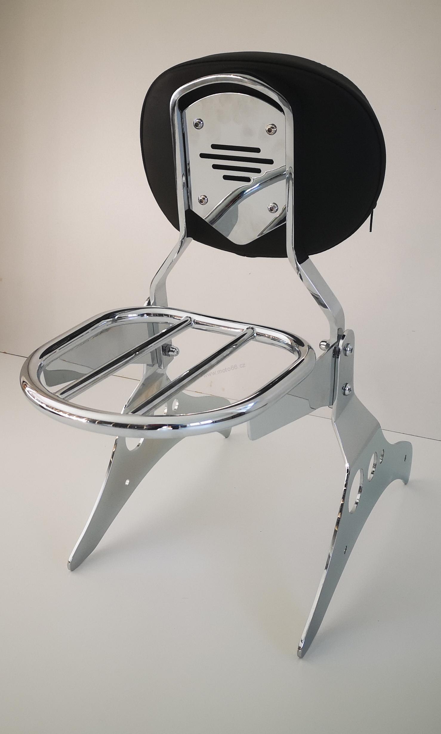 Opěrka spolujezdce Yamaha XV 1900 Midnight star s nosičem