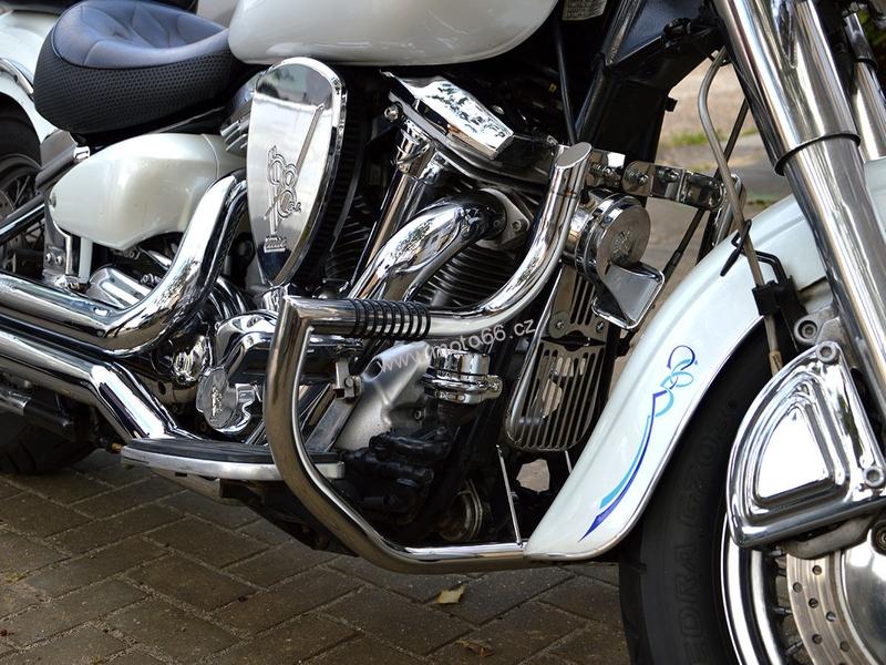 Padací rám přední Yamaha XV 1600 WildStar XV 1700 RoadStar s předkopy