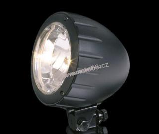 ARIZONA, headlamp, H4 90mm, housing black, bottom mount, high beam E-mark