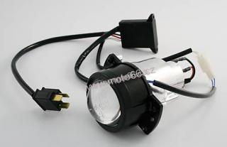 projection light 50 mm with a shutter for high beam and low beam, H1 55 watt