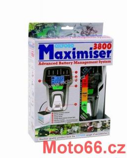 Moto nabíječka pro motocykly Maximiser 3800 OXFORD OF761